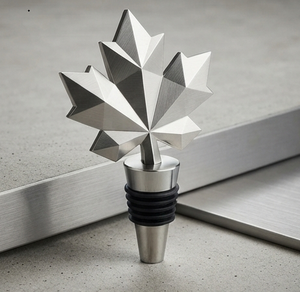 Accessoires pour boissons : Bouchons de bouteille en métal doré poli en forme de cube, bouchons de conservation et de scellage, prix d'usine en gros - Product Image 4