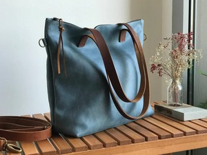 Bolso Tote de Cuero Genuino de Diseñador para Mujer, Elegante Bolso de Hombro Vintage, Gran Capacidad, Impermeable, para Oficina, Compras - Product Image 1