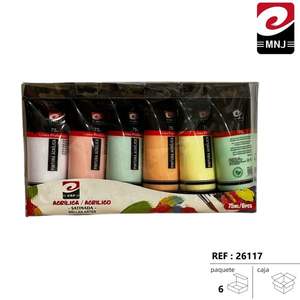 Pintura Acrílica en Colores Macaron, Producto Premium, Categoría Pinturas Acrílicas - Product Image 3