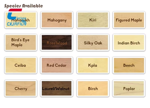 Tarjetas NFC de madera personalizadas, muy vendidas, para regalo o negocios. - Product Image 4