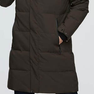 Chaqueta Acolchada Impermeable de Alta Calidad con Cierre, Chaqueta con Capucha y Cuello Alto Unisex, Estilo Urbano - Product Image 2