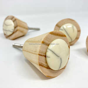 Premium Design fait à la main en bois avec poignée de bouton de porte en résine et Design moderne Us meubles tiroir bouton poignée Falak World Export - Product Image 5