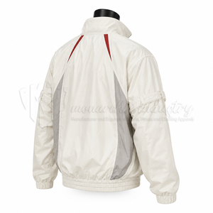 Chaqueta Cortavientos Personalizada 100% Nailon, Impermeable, con Cierre, para Exteriores, Estilo Urbano, Otoño, Venta al Por Mayor, OEM, para Hombre - Product Image 4