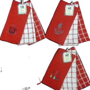 Serviettes à vaisselle imprimées en coton pour une utilisation quotidienne dans la cuisine pour le nettoyage de la table de séchage du verre - Product Image 2