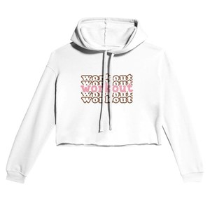 Hoodie court de sport pour femme, coupe ajustée, 100% coton molletonné, écologique, ODM - Product Image 3