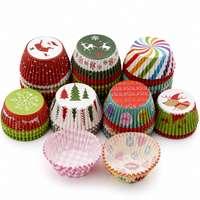 Gobelets en papier jetables pour cupcakes, gâteaux, muffins, desserts et emballages alimentaires de boulangerie