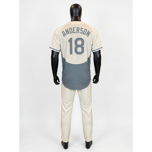 Pantalones de Jersey de Malla 100% Poliéster Sublimados Personalizados, Uniforme de Béisbol para Hombre, Nombre del Jugador, Ropa Deportiva Juvenil B2B OEM, Etiqueta Personalizada - Product Image 2