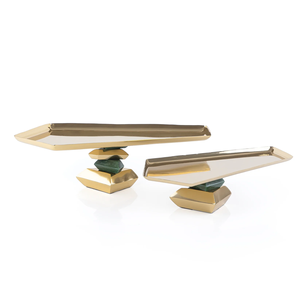 Produttore OEM di supporti in metallo per torte e dolci, vassoio decorativo <span class=keywords><strong>moderno</strong></span> per presentazioni, matrimoni, eventi e catering. - Product Image 1