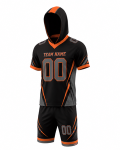 Maillots de football 7v7 personnalisés pour adultes, impression par transfert thermique, prix d'usine, maillot d'entraînement réversible en maille respirante pour match - Product Image 3