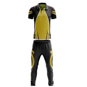 Vêtements de cricket sur mesure fabriqués en usine avec logo personnalisé, taille plus, confortables et réversibles, séchage rapide, meilleur design, uniforme pour hommes à bas prix - Product Image 2