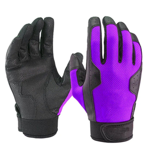 Guantes de Bateo de Béisbol de Cuero de Primera Calidad 100%, Cómodos y Suaves, en Tamaño Personalizado, Precio al por Mayor, Fabricante OEM - Product Image 2