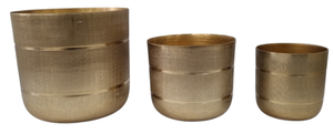 Macetero Decorativo de Metal de Linea Exports Inc. para Jardín, Balcón o Patio de Casa Moderna, con Estructura Resistente y Atractivo Visual Premium - Product Image 3