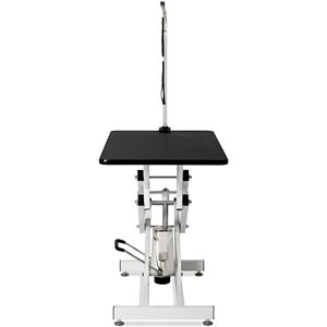 Tavolo da Toelettatura per Animali Domestici di Piccola Taglia con Sollevamento Idraulico Z-Lift di Grandi Dimensioni e Alta Resistenza - Product Image 3