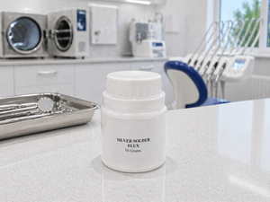 Pâte de flux de brasage dentaire orthodontique en argent, haute température, pour l'assemblage de métaux, fournisseur de laboratoire d'INDIE - Product Image 4
