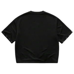 Custom <b>Men's</b> Rhinestone T <b>Shirt</b> High Quality 100% Cotton Oversized Loose Fit with Short Sleeves Unisex Casual Streetwear Fashion - Product Image 2