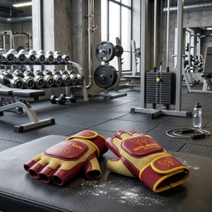 Guantes Deportivos de Medio Dedo, Transpirables, Elásticos, con Soporte de Agarre para Fitness, Levantamiento de Pesas y Entrenamiento - Product Image 5