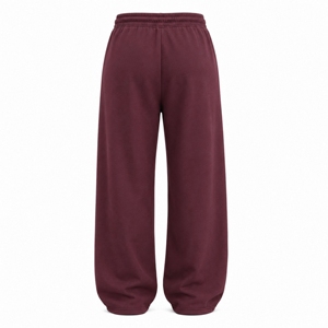 Pantalon de jogging ample en molleton pour femme 2026, coupe décontractée en mélange de coton avec cordon de serrage à la taille, idéal pour la détente - Product Image 2