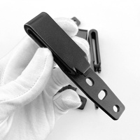 Kydex Clips Grip Hook - 3 trous pré-percés Kydex Clip de ceinture pour IWB & OWB Kydex, cuir, fabrication d'étui hybride