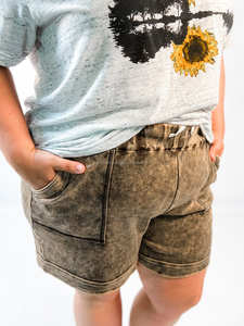 Comfort Elastic Waistband serigrafiado ropa deportiva súper suave transpirable casual y cómodo Denim tear shorts para hombres - Product Image 2