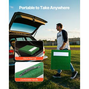 Mound da Lancio Portatile FT s Mound 31 per Allenamento Indoor e Outdoor di Baseball e Softball - Product Image 4