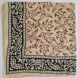 ผ้าพันคอผ้าฝ้ายพิมพ์ลายดอกไม้หลากสีสัน ขนาด 53x53 ซม. ทำมือ ขายส่ง สำหรับผู้หญิง ใช้ได้ในฤดูใบไม้ผลิ/ฤดูร้อน เหมาะเป็นของขวัญสำหรับผู้หญิง - Product Image 6