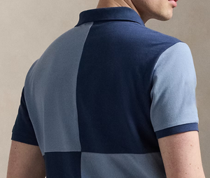 Polo de Algodón para Hombre, Corte Ajustado, Manga Corta, Cómodo, con Estampado de Color en Contraste, Diseño Simple con Botones, para Verano - Product Image 4