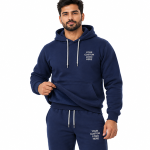 Conjunto Deportivo Unisex Personalizado, Sudadera con Capucha Extra Grande y Pantalones, Tejido Grueso, Ecológico, Transpirable, Poliéster/Algodón, Estampado, Largo Completo - Product Image 2