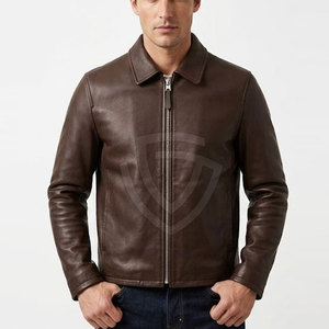 Designer Men Leather <b>Jacket</b> High Quality Genuine Stylish <b>Biker</b> <b>Jacket</b> Perfect For Fashion Lovers And Outdoor Wear - Product Image 3
