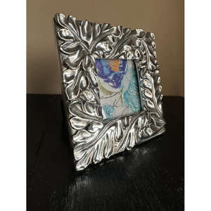 Cadre photo argenté de style ferme Impression de logo personnalisé Support de peinture d'image décorative Casement Cadre photo de style américain Vente - Product Image 3