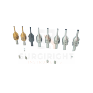 Punzón FUE manual de acero inoxidable con dientes de sierra, instrumentos de cirugía oftálmica, clase médica hospitalaria, certificado ISO13485 de alta calidad - Product Image 1