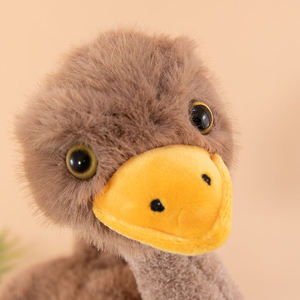 Jouets en peluche d'animaux de ferme en gros, poupée d'autruche en peluche personnalisée Kawaii, peluche douce et moelleuse pour boutique de cadeaux - Product Image 2