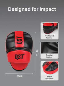 Pads de frappe en cuir PU courbés pour la boxe, équipement d'entraînement Muay Thai, kickboxing, avec personnalisation - Product Image 6
