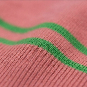Cárdigan de punto con cuello en V, rosa y verde, con logotipo personalizado, para mujer, informal, de manga larga, color sólido, de algodón transpirable para invierno. - Product Image 4