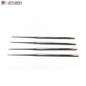 Cureta Buck Ear afilada, instrumento quirúrgico de lazo para otorrinolaringología, procedimientos de otología, limpieza profesional de oídos, instrumentos médicos - Product Image 2