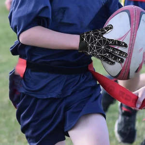 Gants de football américain ultra-adhérents à la paume en latex, imperméables, compatibles écran tactile, légers, respirants et durables – Meilleures ventes - Product Image 6