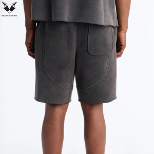 <b>Men</b>’s Athletic Fleece <b>Shorts</b> Best Quality Comfortable Sweat <b>Shorts</b> with Pockets Casual Sports Gym Training Summer Wear - Product Image 2