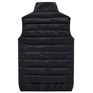 Chaleco de Plumón de Invierno de Alta Calidad al por Mayor, Chaleco con Capucha, Chaqueta sin Mangas para Hombre - Product Image 3