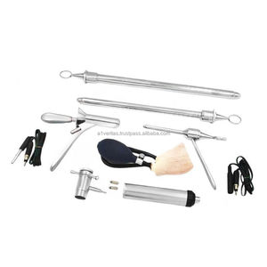 A-1 VERITAS A-1 VERITAS Stainless Steel Sigmoidoscope Proctoscope <b>Set</b> With Anoscope Tubes & Obturator Diagnostic Instrument - Product Image 5