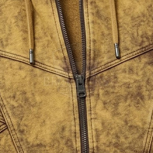 Men Acid Wash Two Piece Tracksuit <b>Full</b> <b>Zip</b> <b>Hoodie</b> Jacket Matching Joggers Relaxed Fit Modern Streetwear Fashion Outfit - Product Image 6