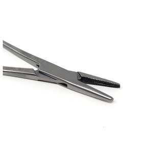 Medical Manual Stainless Steel Suture <b>Instrument</b> Needle Holder Driver for Dental Surgery Hospital and Clinic Use - Product Image 2