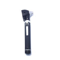 Fiber Optic Stainless Steel Otoscope Examination Set Mini Pocket Size Portable Diagnostic ENT Medical Instrument Bright LED