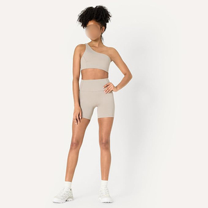 Soutien-gorge de sport à maintien élevé, dos nageur, en dentelle, respirant, séchage rapide, sans couture, en Spandex/Polyester, pour Yoga, Gym, Course à pied - Product Image 2