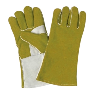 Gants en cuir de vachette pleine fleur de qualité supérieure pour le travail, la soudure, la lutte contre les incendies, le barbecue – usage général, flexibles, logo personnalisable - Product Image 4