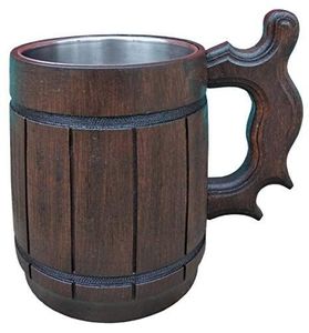 Mug en bois traditionnel - Product Image 3