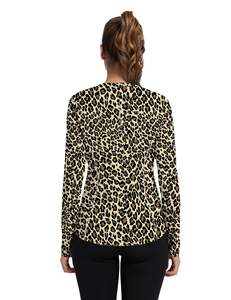 Tissu extensible à séchage rapide Spandex/Polyester Manches longues Hommes et femmes peuvent porter C'est un vêtement unisexe Imprimé par transfert thermique - Product Image 2