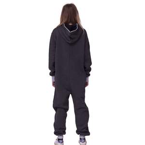 Pijama Enterizo de Forro Polar Transpirable con Capucha para Mujer, Colección Otoño-Invierno 2026, Ropa de Estar por Casa de Una Pieza - Product Image 4