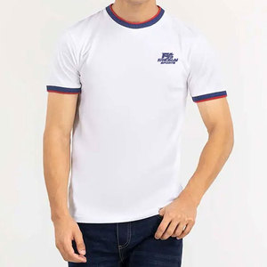เสื้อยืดผู้ชายเนื้อผ้านุ่ม สวมใส่สบาย ทรงปกติ ผ้าฝ้าย 100% ระบายอากาศได้ดี แห้งเร็ว เป็นมิตรกับสิ่งแวดล้อม เหมาะสำหรับใส่ในช่วงฤดูร้อน - Product Image 1