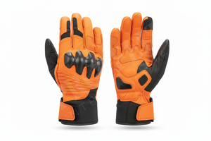 Latest Style High Performance Riding <b>Glove</b> Leather Protective Anti Slip <b>Touch</b> Screen Breathable Hard Knuckle Safety Biker <b>Gloves</b> - Product Image 4