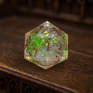 Dado de resina poliédrico al por mayor para juegos de rol de mesa Dungeons and Dragons, logística de pedidos a granel, accesorios de juego al por mayor - Product Image 4