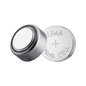 Confezione da 4 Batterie a Bottone, 40 Pezzi, Alcaline LR44 Senza Mercurio, AG13 357 303 SR44 1.5V, Certificato KCC - Product Image 1